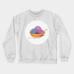 yarn basket Crewneck Sweatshirt